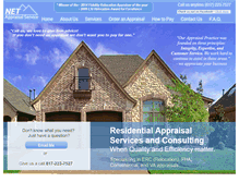 Tablet Screenshot of netappraisalservice.com